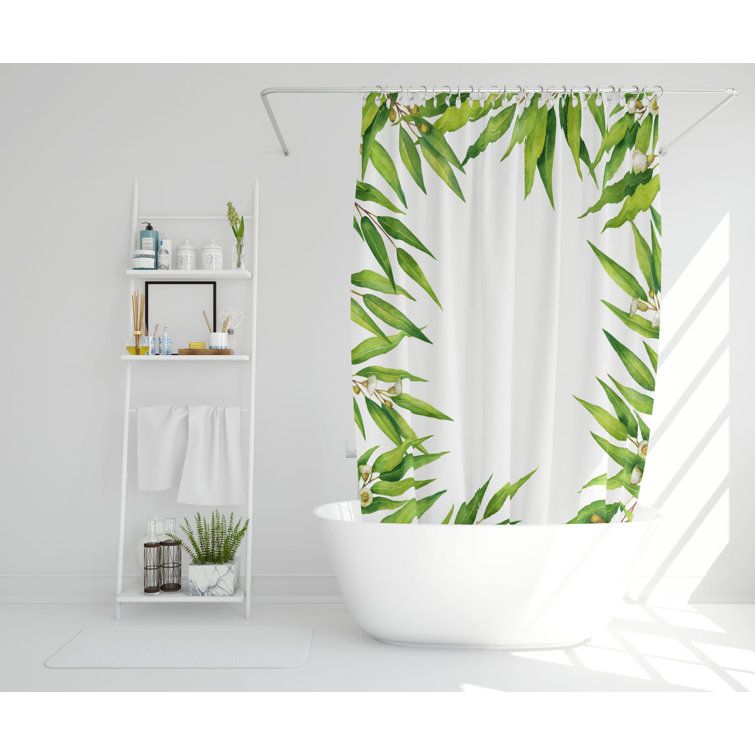 Rosalind Wheeler Rozlynn Polyester Shower Curtain Wayfair.co.uk